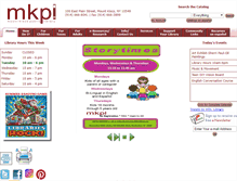 Tablet Screenshot of mountkiscolibrary.org